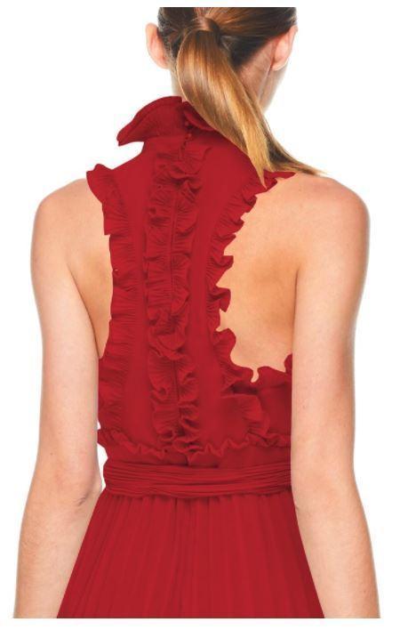TALULAH JODI DRESS – RED size 12 - Image 4