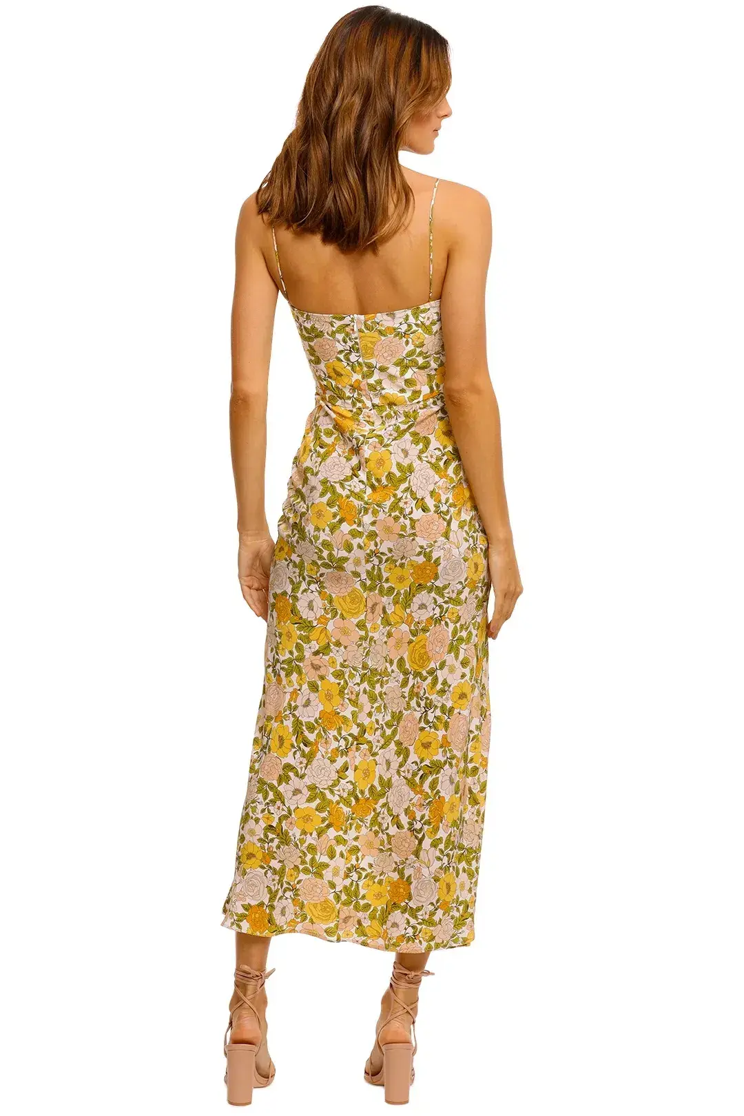 Bec & Bridge Brady Midi Dress Print Size 8 - Image 2