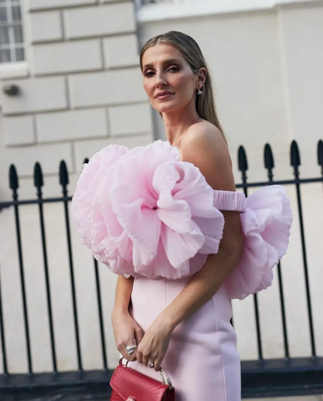 Rachel Gilbert Angelo Gown Pink Size AU 6 for rent on The Volte - main image