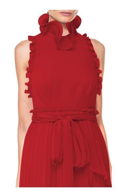 TALULAH JODI DRESS – RED size 8 - Image 2