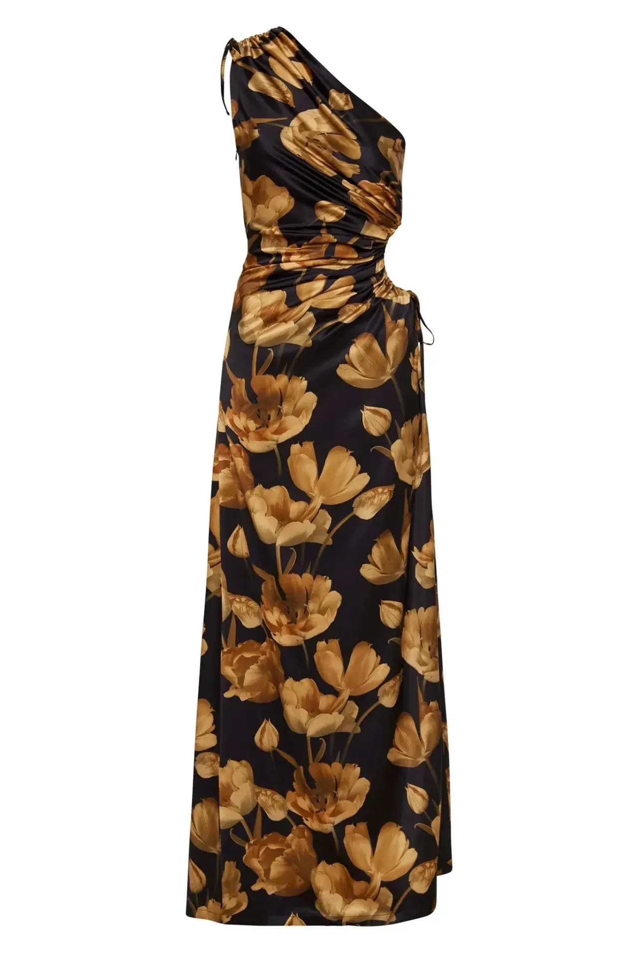 Sonya Moda Nour Marbella Maxi Dress Black Print Size 8 - Image 3