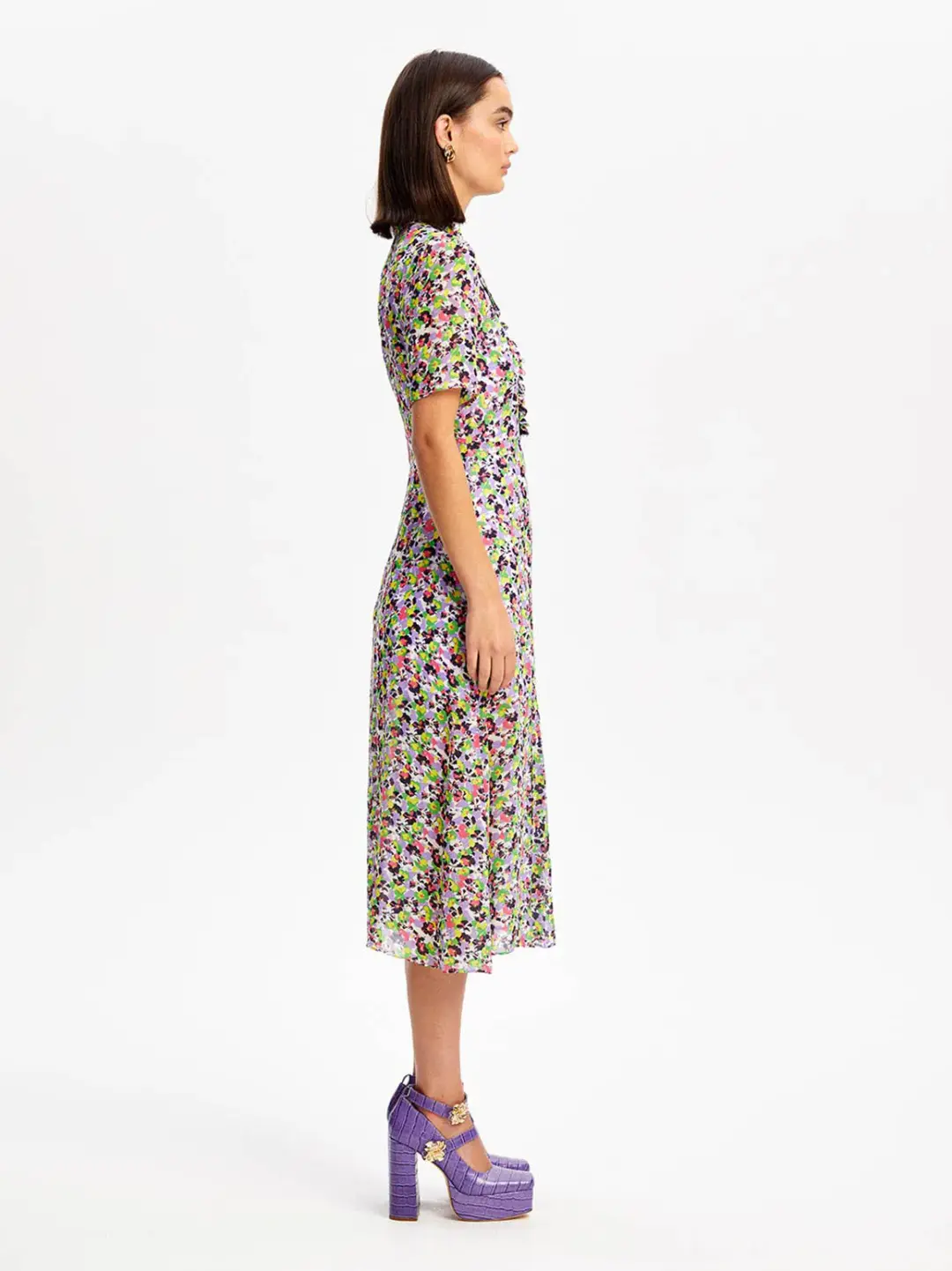 Alice McCall Midnight Sun Midi Dress Multi Size XS / Au 6 for rent on The Volte - main image