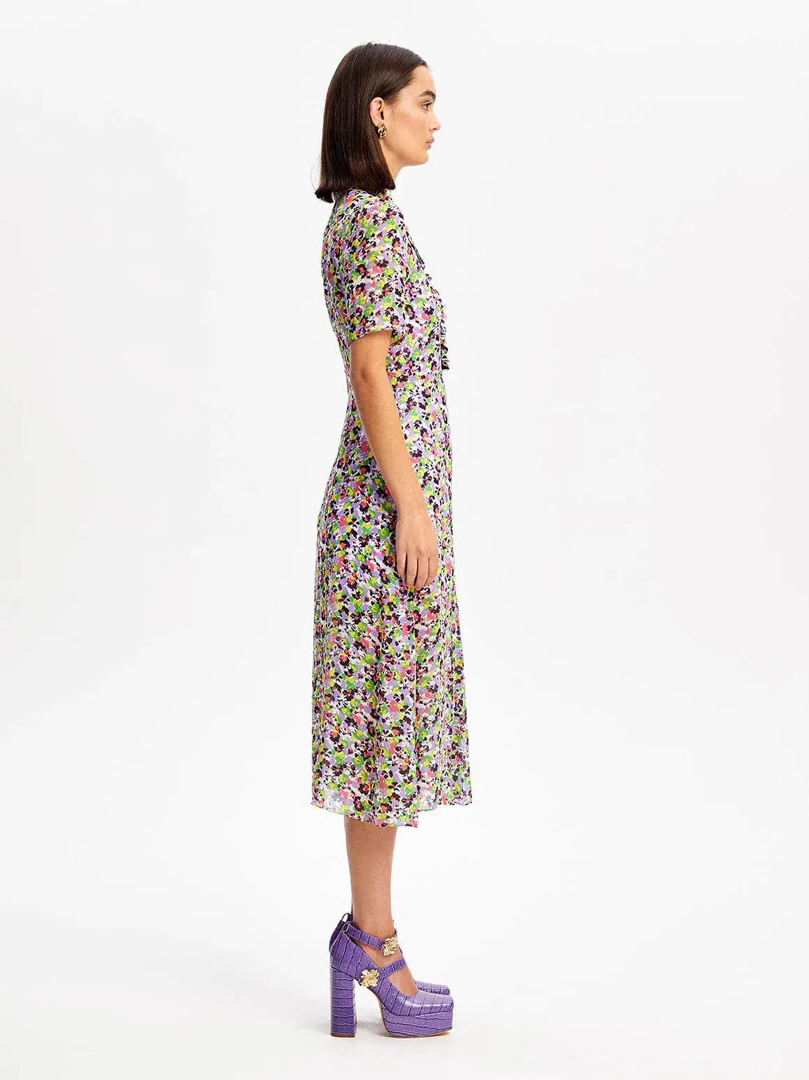 Alice McCall Midnight Sun Midi Dress Multi Size XS / Au 6 - Image 4