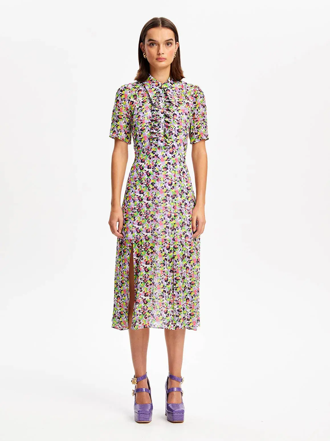 Alice McCall Midnight Sun Midi Dress Multi Size XS / Au 6 - Image 1