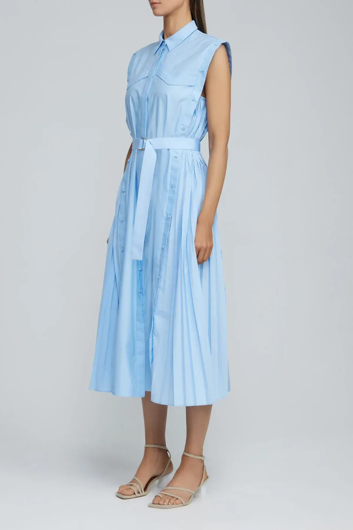 Acler Alcott Dress Blue Size 12 - Image 2
