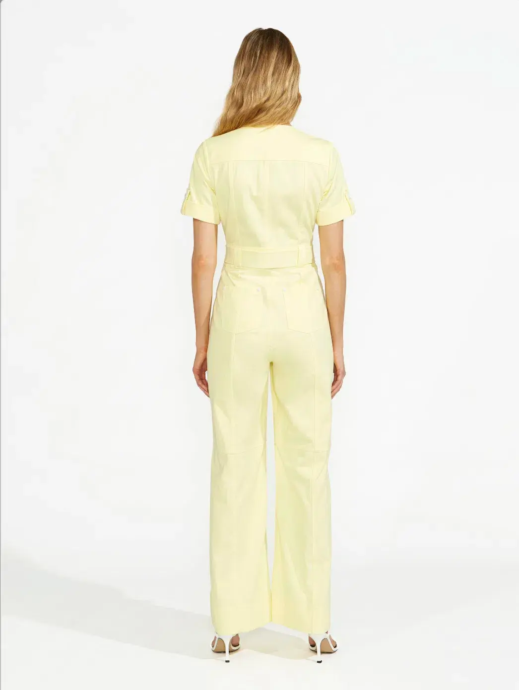 Alice McCall Daisy Dreams Jumpsuit in Citrus Yellow Size 8 - Image 3