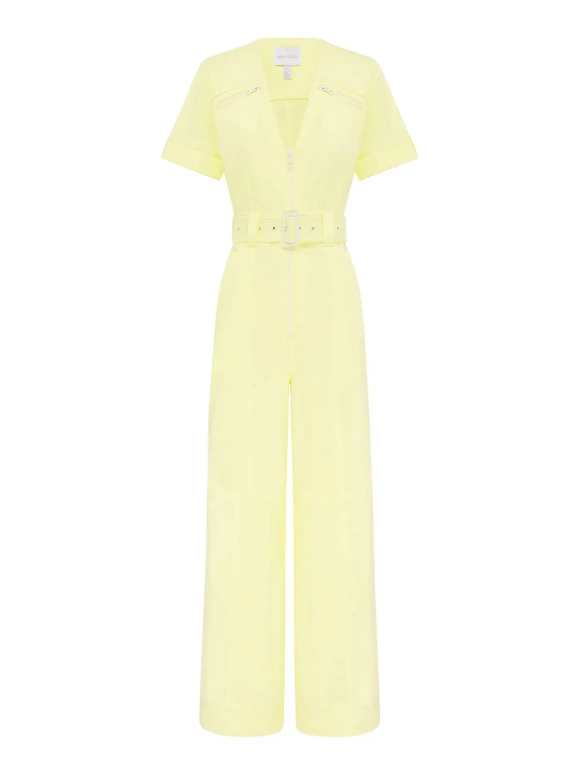 Alice McCall Daisy Dreams Jumpsuit in Citrus Yellow Size 8 - Image 4