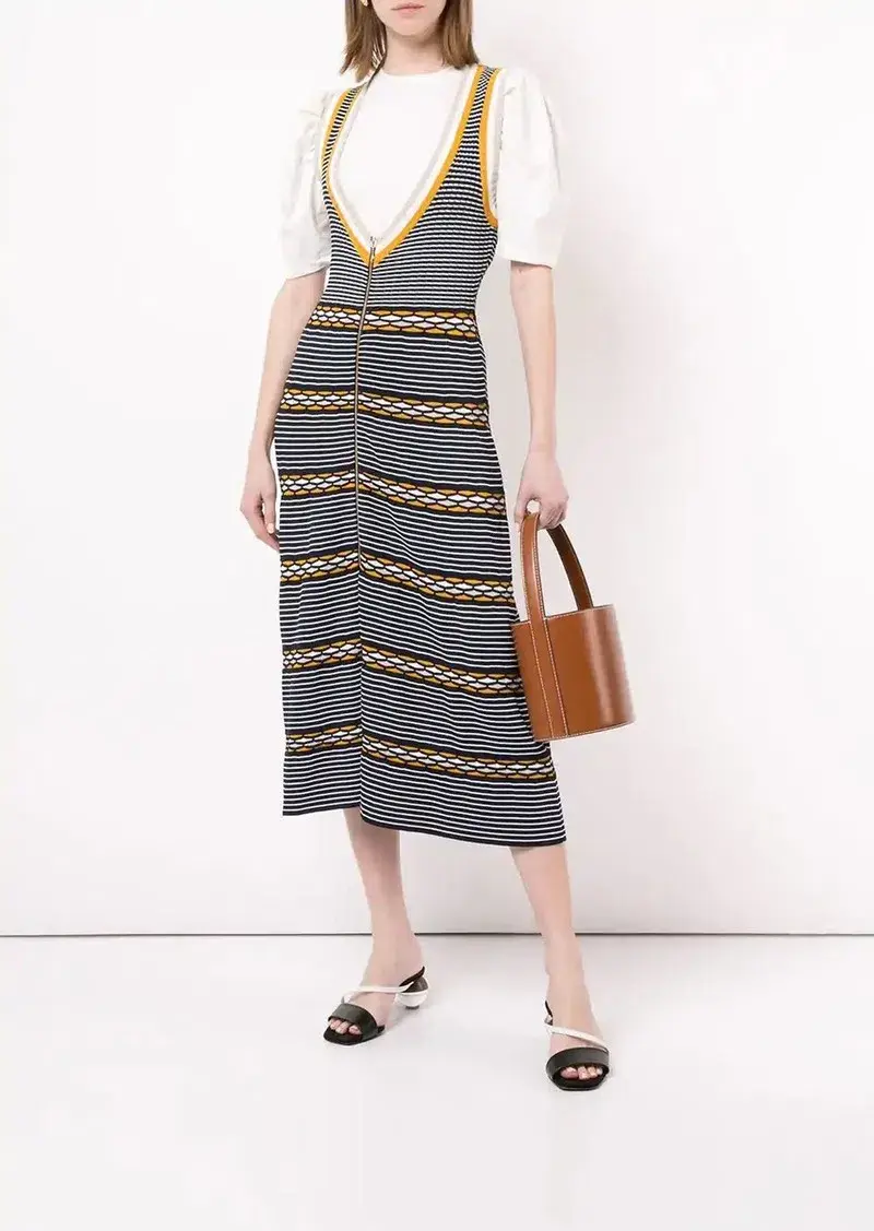 Alice McCall Strange Girl Midi Dress in Print Size 4 for rent on The Volte - main image