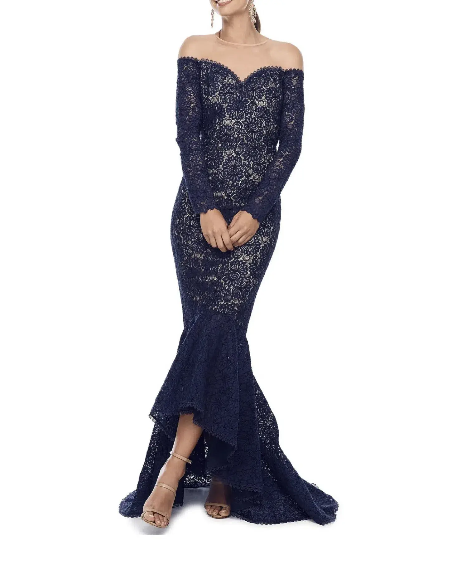 Alamour the Label Margarita Dress in Navy Size XXS/ AU 4 - Image 1