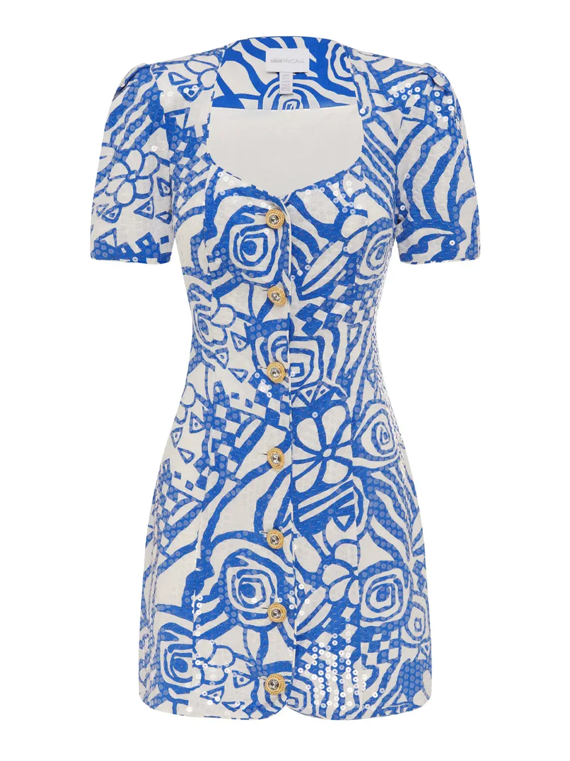 Alice McCall Daisy Daze Mini Dress Royal Size L / Au 12 - Image 5