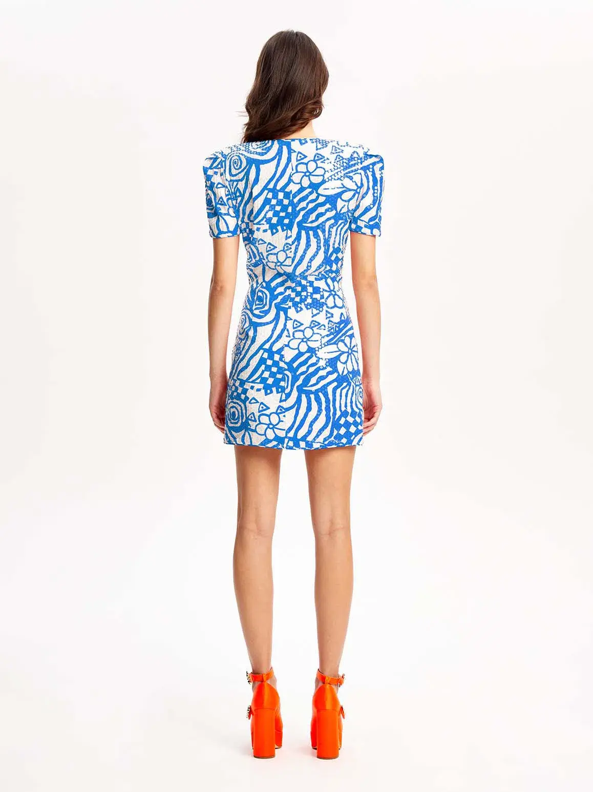 Alice McCall Daisy Daze Mini Dress Royal Size L / Au 12 - Image 3