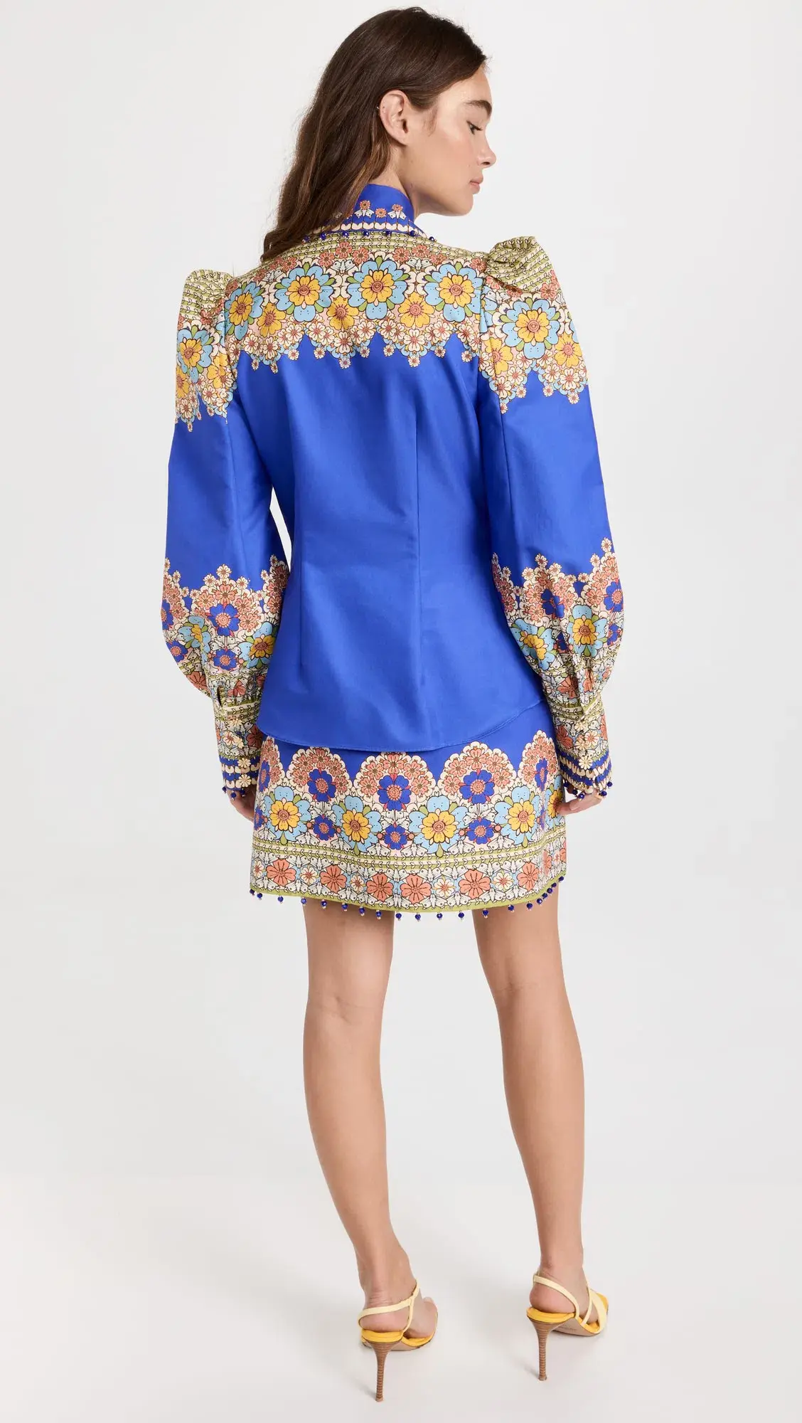 Zimmermann Cosmic Zodiac Body Shirt and Sagittarius Mini Skirt Set Sagittarius Zodiac Print Size 1 / Au 10 - Image 4