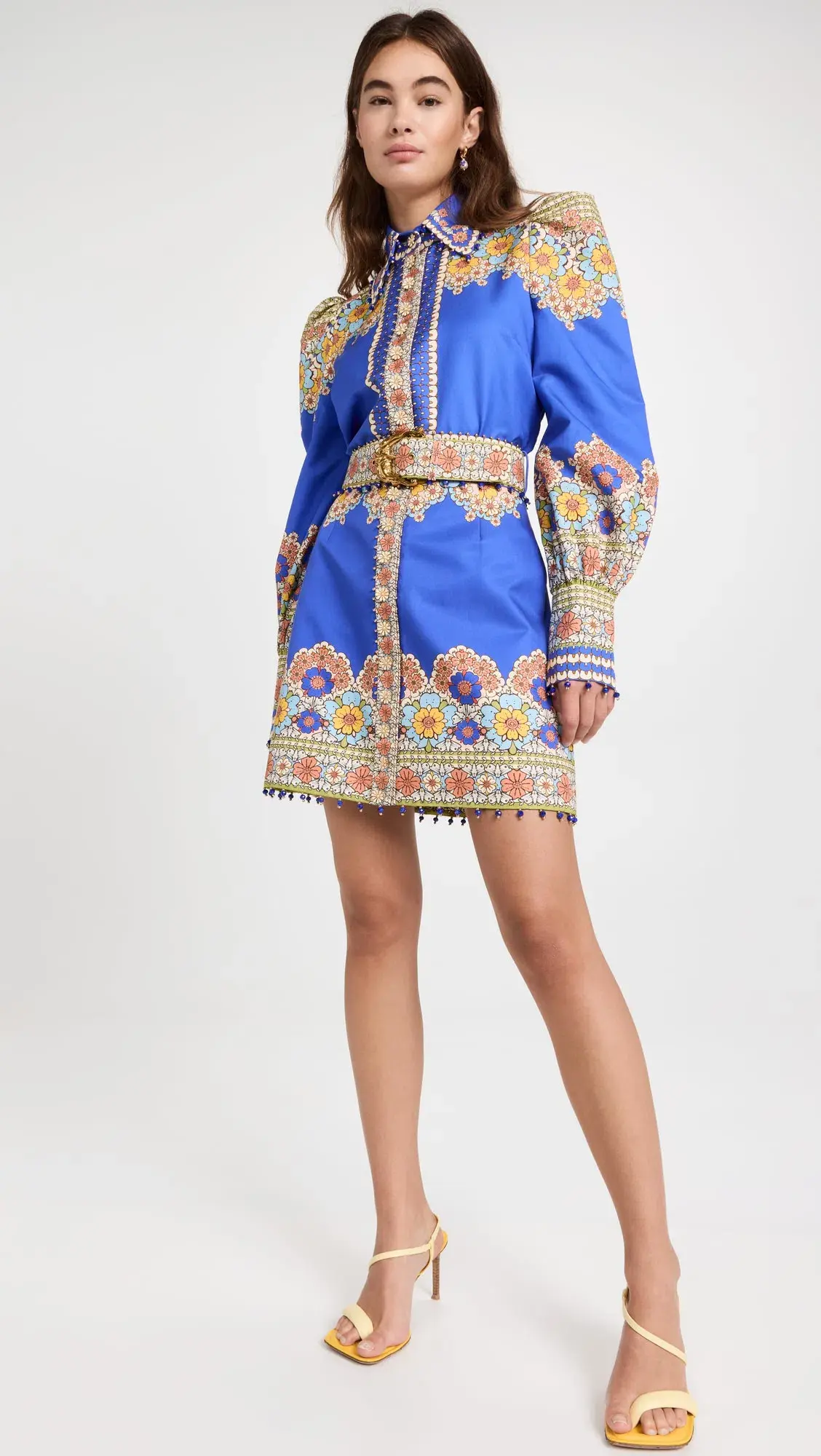 Zimmermann Cosmic Zodiac Body Shirt and Sagittarius Mini Skirt Set Sagittarius Zodiac Print Size 1 / Au 10 - Image 2