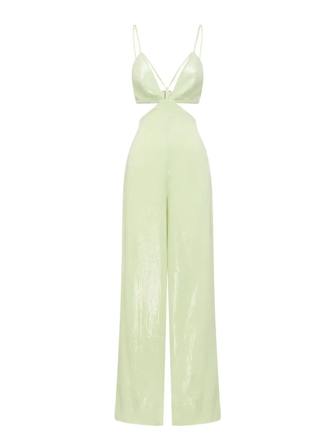 Alice McCall Night Sky Jumpsuit Lime Cream Size 8 for rent on The Volte - main image