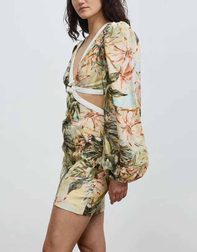 Significant Other Madrid Dress Floral Print Size 8 - Image 2