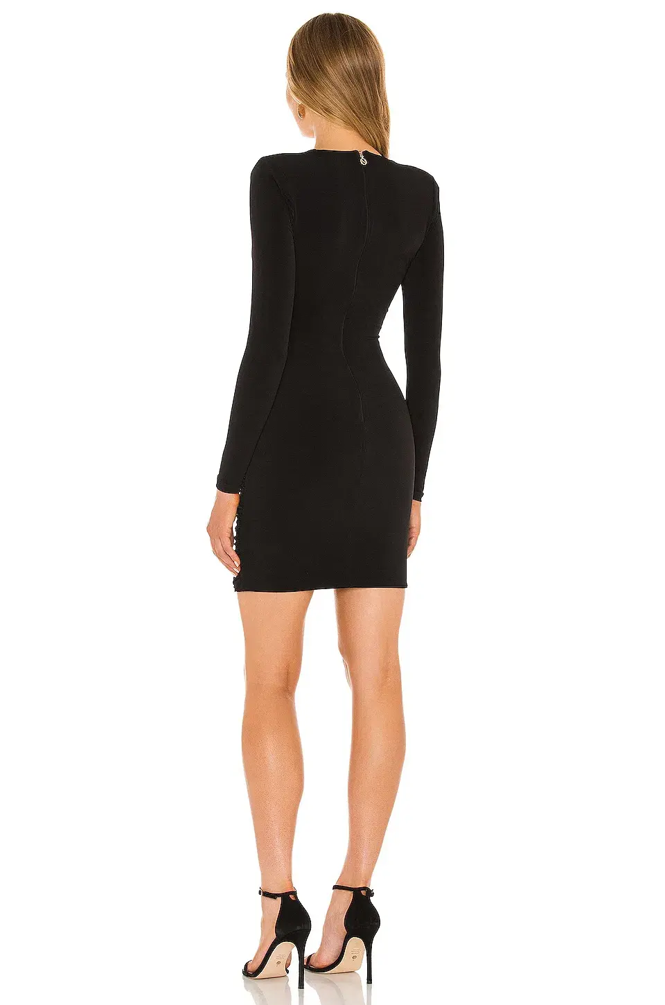 Love Nookie Temptation Long Sleeve Mini Dress Black Size M/ AU  10 - Image 3