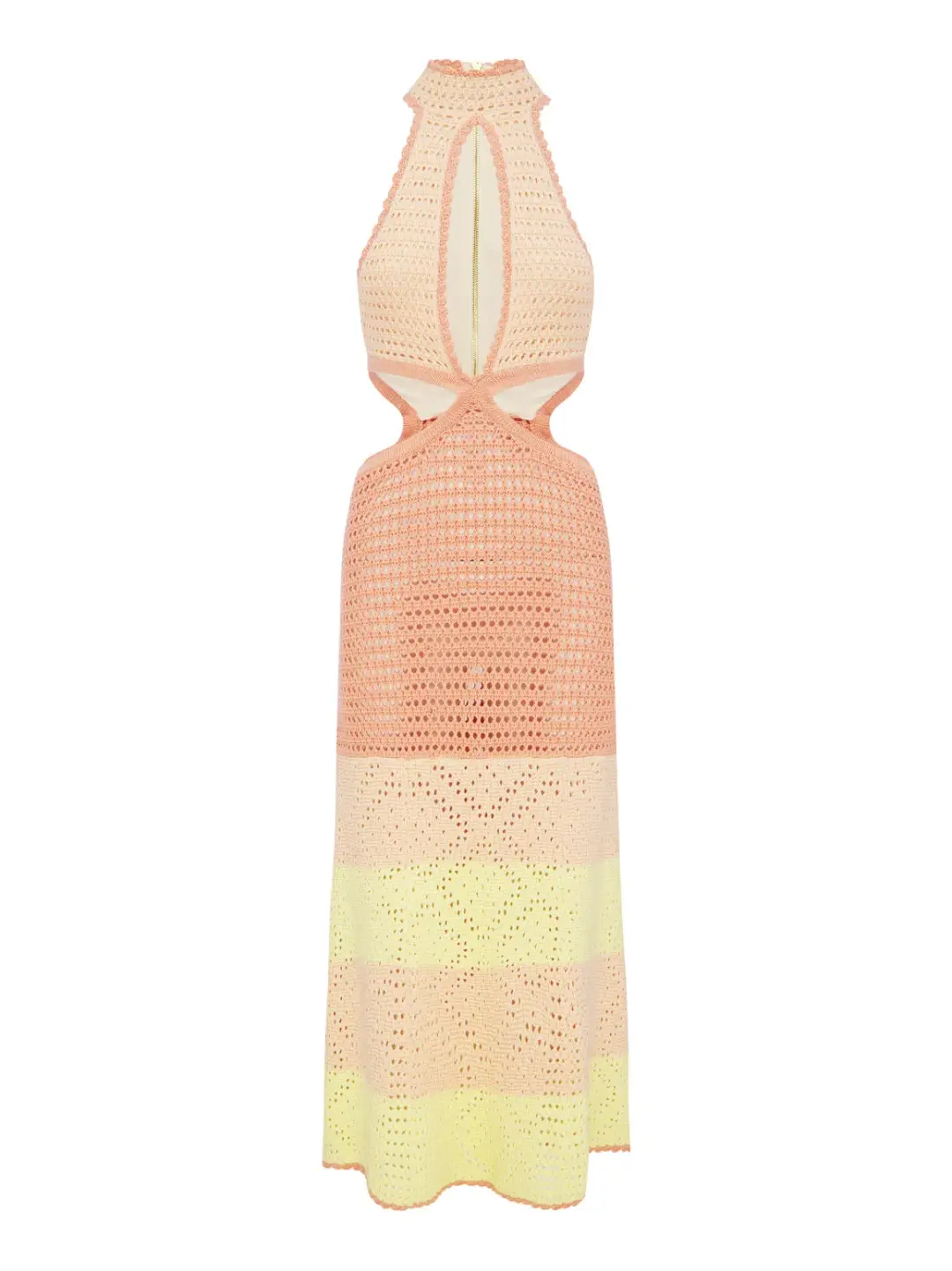 Alice McCall Salty Kisses Midi Dress Tea Rose Pink Size L / AU 12  for rent on The Volte - main image