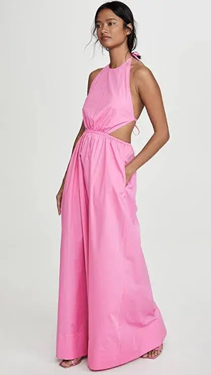 Staud Apfel Dress Pink Size 8 - Image 2