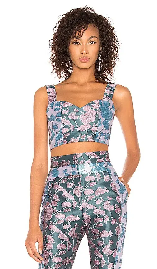 Elliatt Amore Top & Pants Set Floral Size S / Au 8 - Image 2