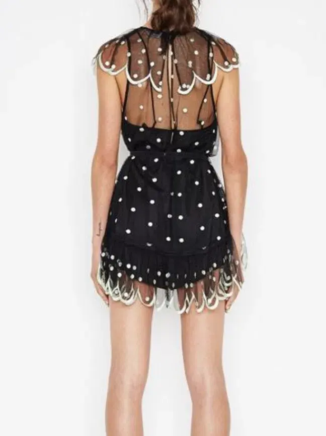 Alice McCall Kokomo Playsuit Black Size 6 - Image 3