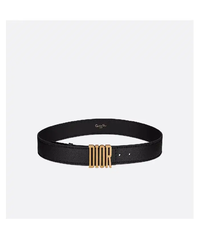Dior 2022 D Fence Belt Black 80cm for rent on The Volte - main image