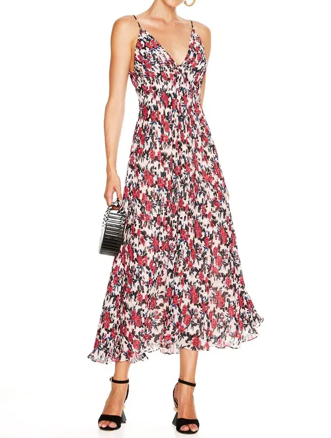 Talulah Roseto Midi Dress Floral Size 8 - Image 1