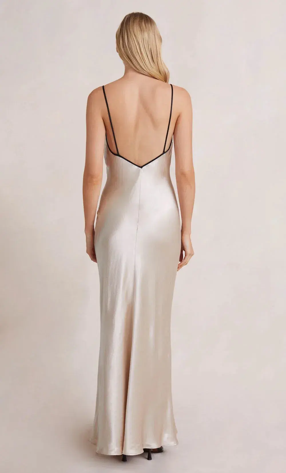 Bec & Bridge Kara Keyhole Maxi Dress Sand Size 10  - Image 3