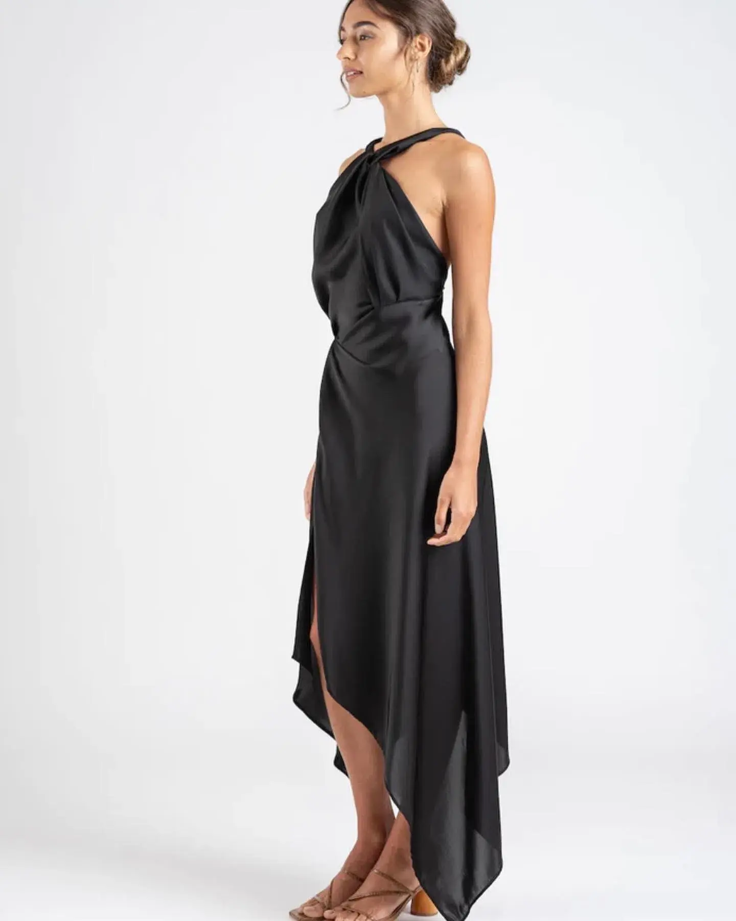 One Fell Swoop Audrey Dress Black Air Po Size 10 - Image 2