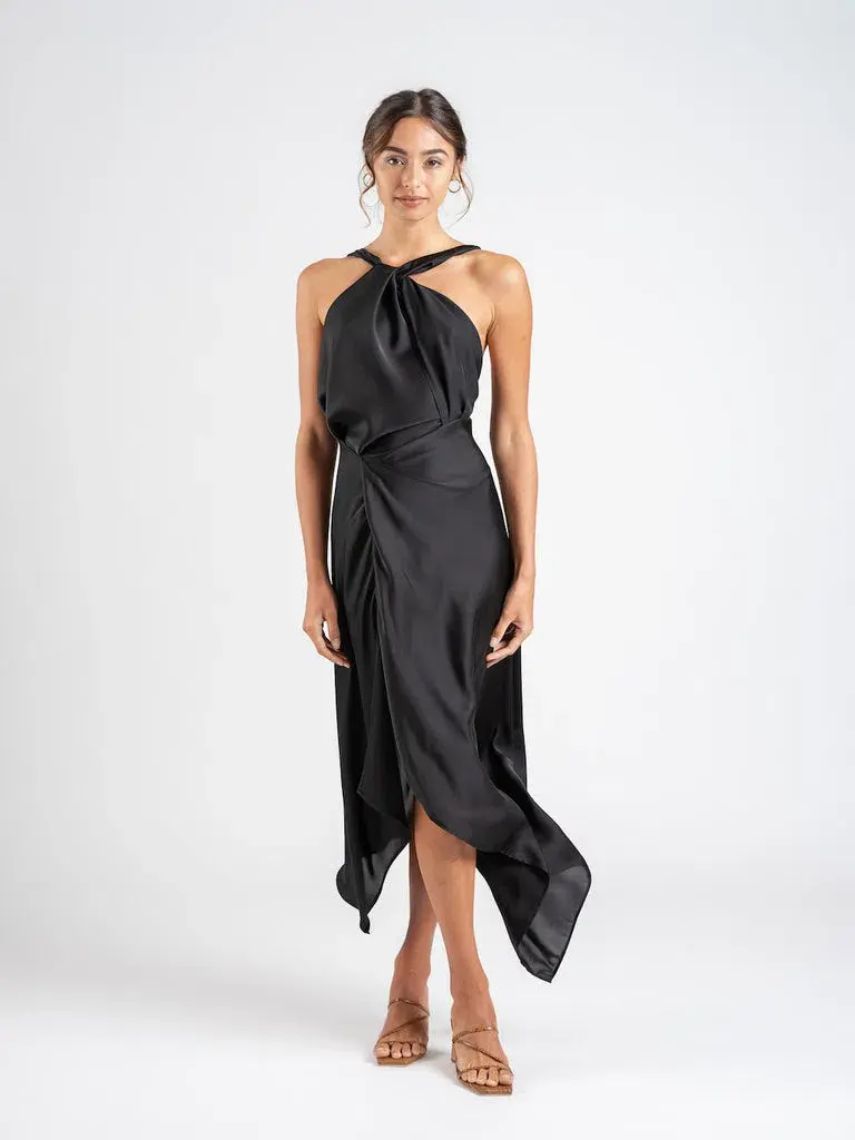 One Fell Swoop Audrey Dress Black Air Po Size 10 - Image 1