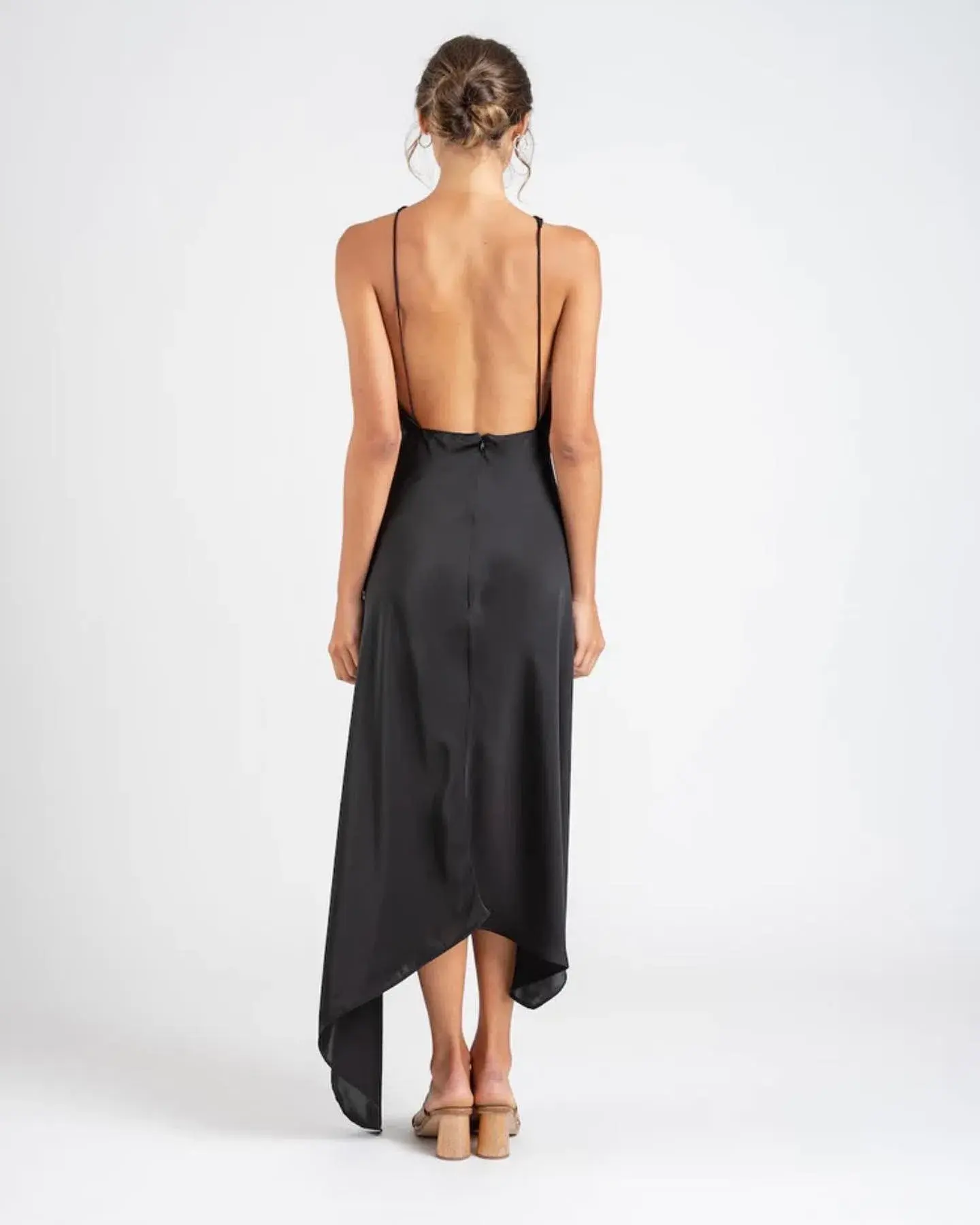 One Fell Swoop Audrey Dress Black Air Po Size 10 - Image 3