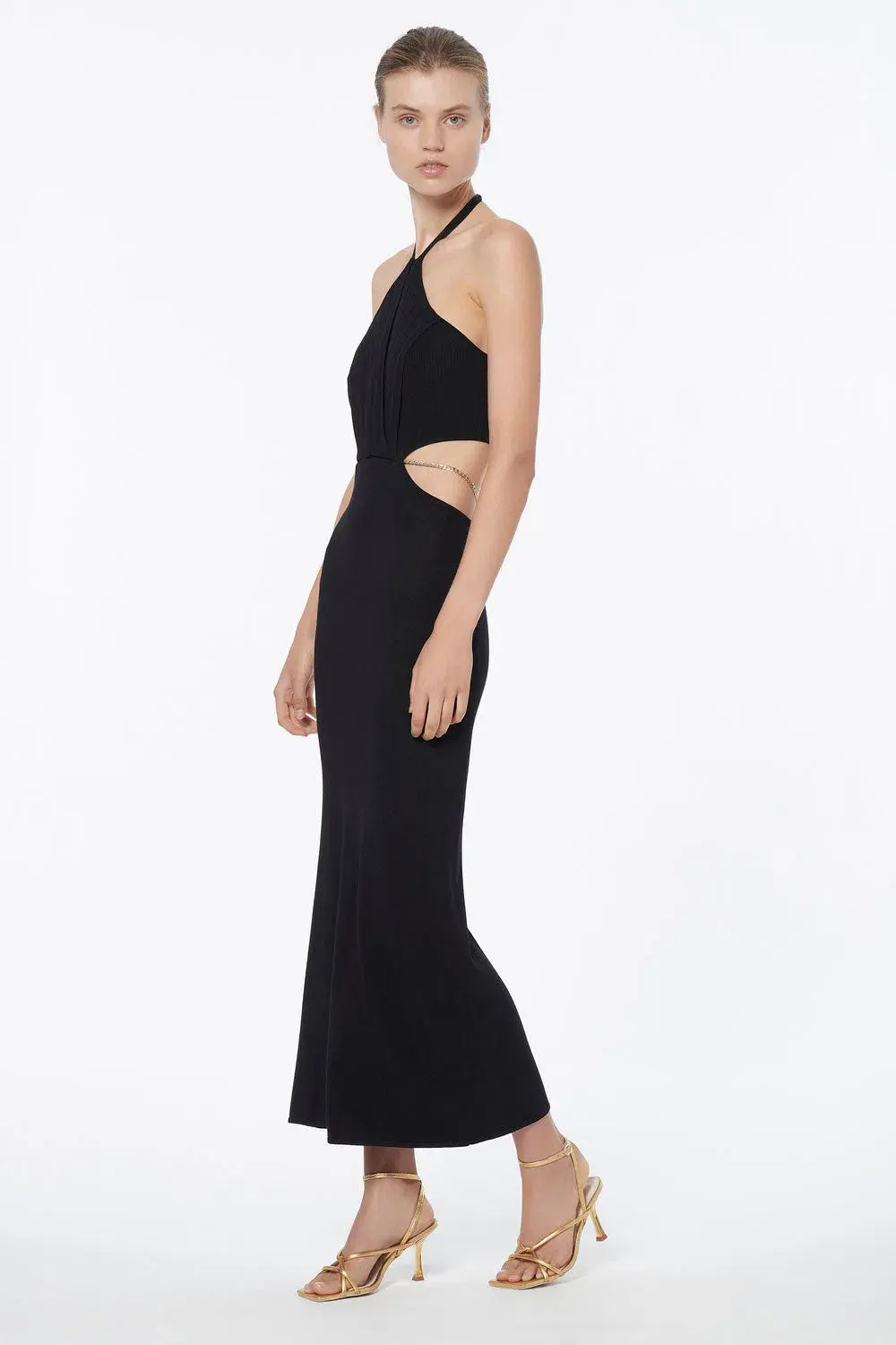 Manning Cartel Limitless Knit Chain Dress Black Size XS - Image 3