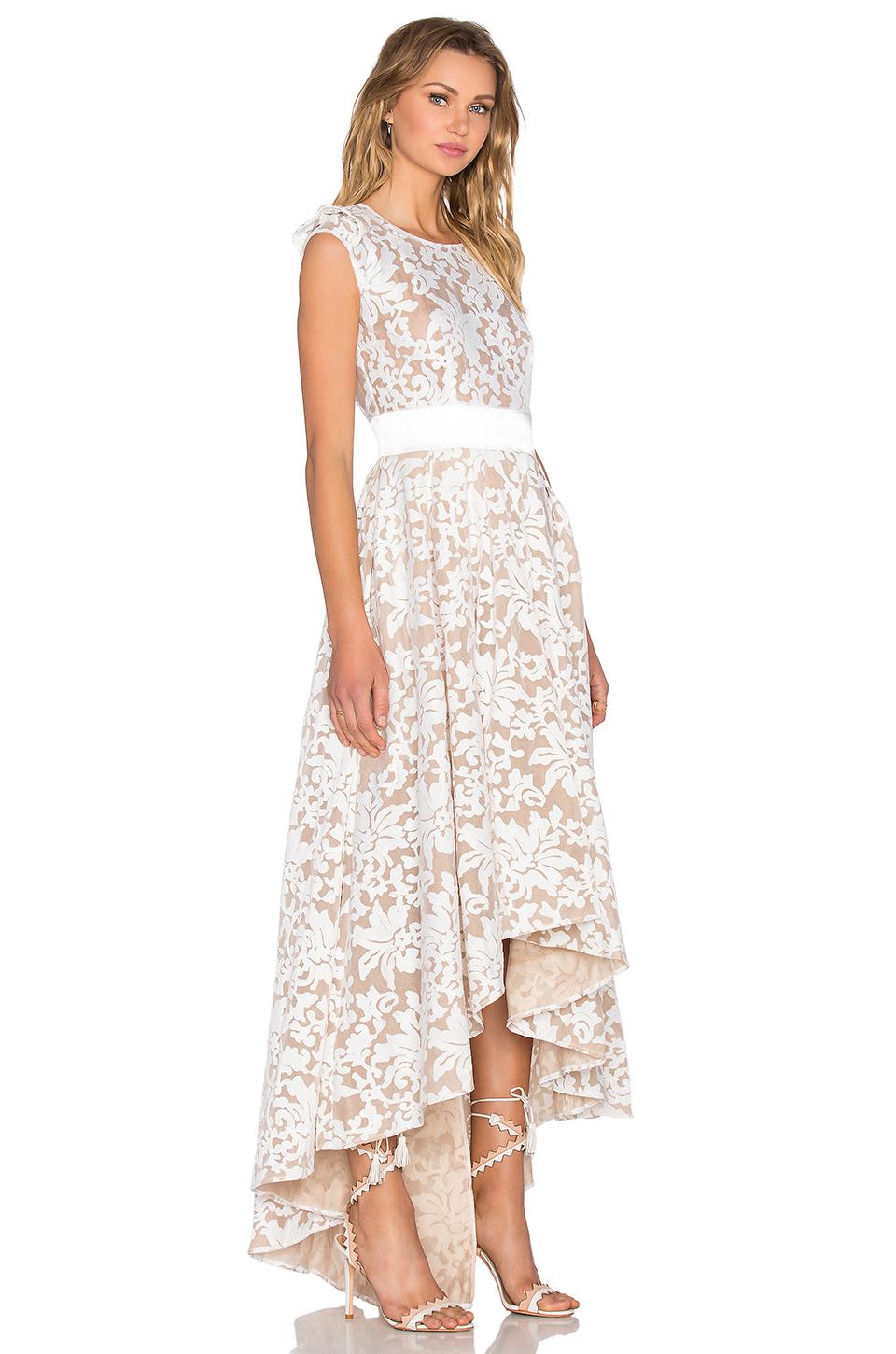 Bronx & Banco Bohem Nude Print Dress Nude Size 10 for rent on The Volte - main image