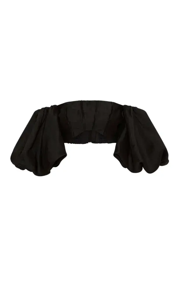 Aje Eugenie Top and Lucie Short Set Black Size 8 - Image 3
