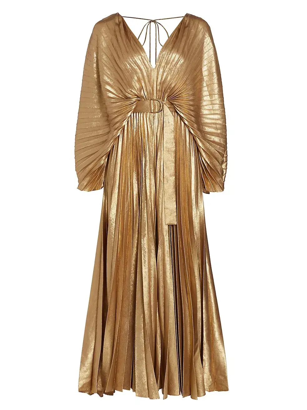 Acler Westover Dress Gold Size 8 for rent on The Volte - main image