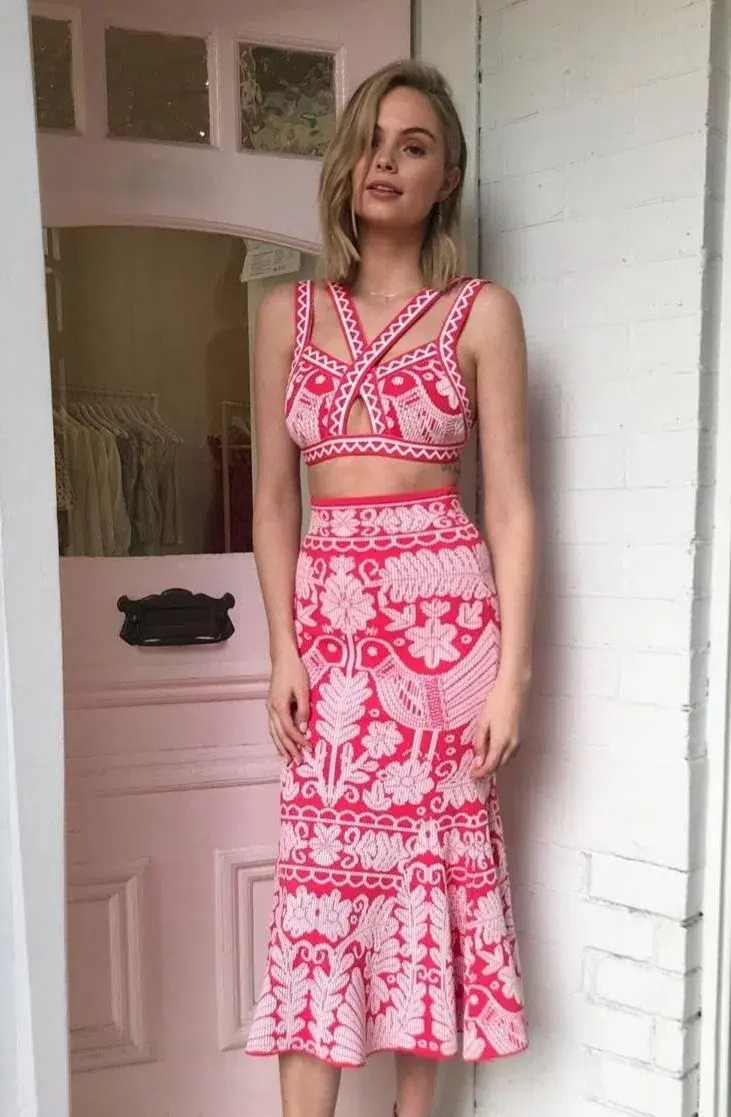 Alice McCall La Javanaise Top & Skirt Set Size 8 - Image 1