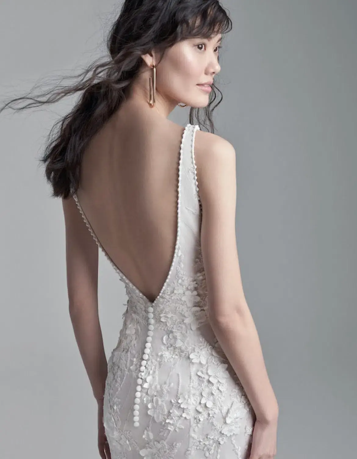 Sottero And Midgley Wedding Dress White Size 10  - Image 3