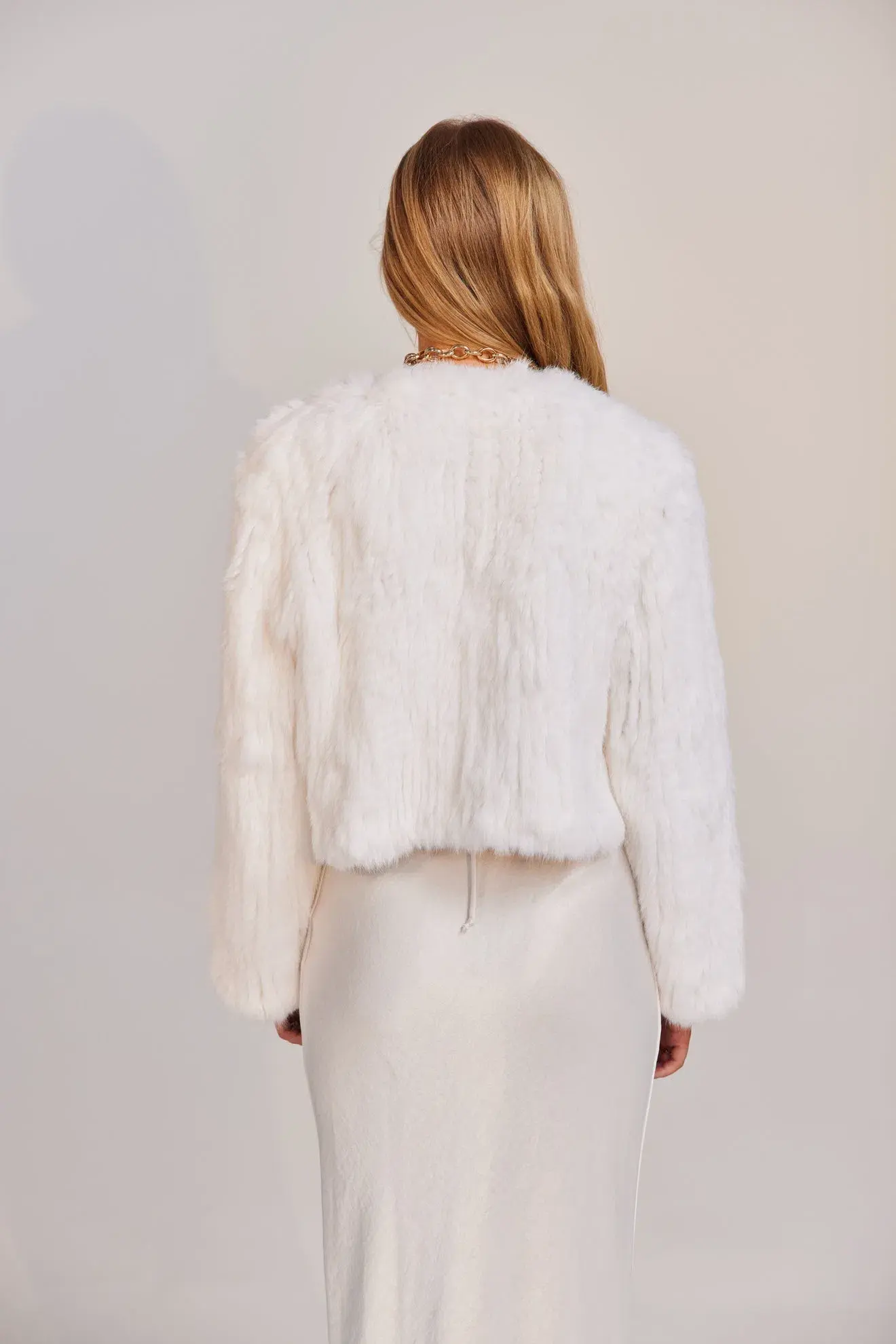 Bubish Lola Crop Jacket White Size 10 - Image 3