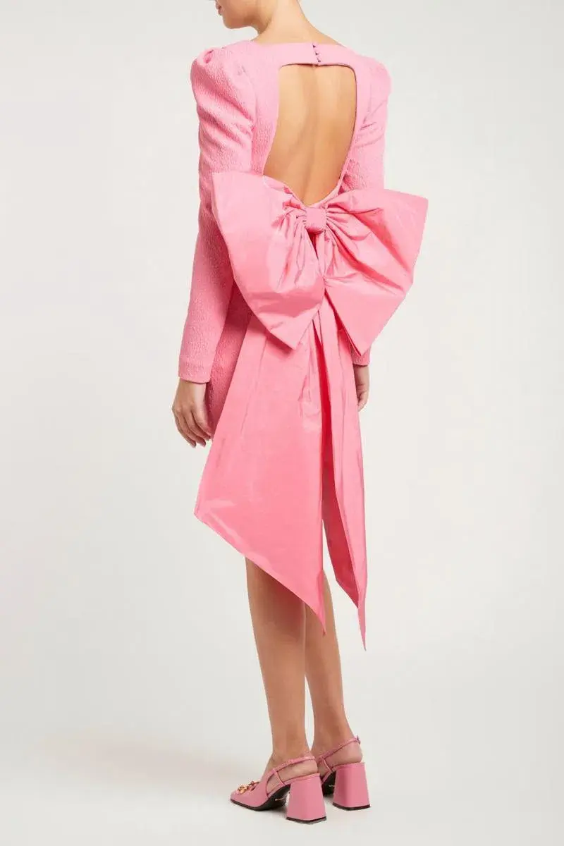 Rebecca Vallance Monique Mini Dress Pink Size 8 - Image 2