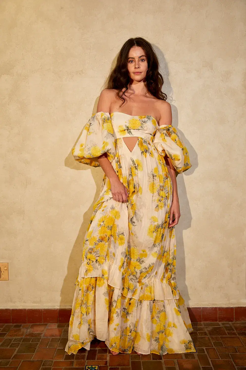 Rooh Collective Poppy Zephyr Maxi Dress Floral Size M / Au 10 - Image 1