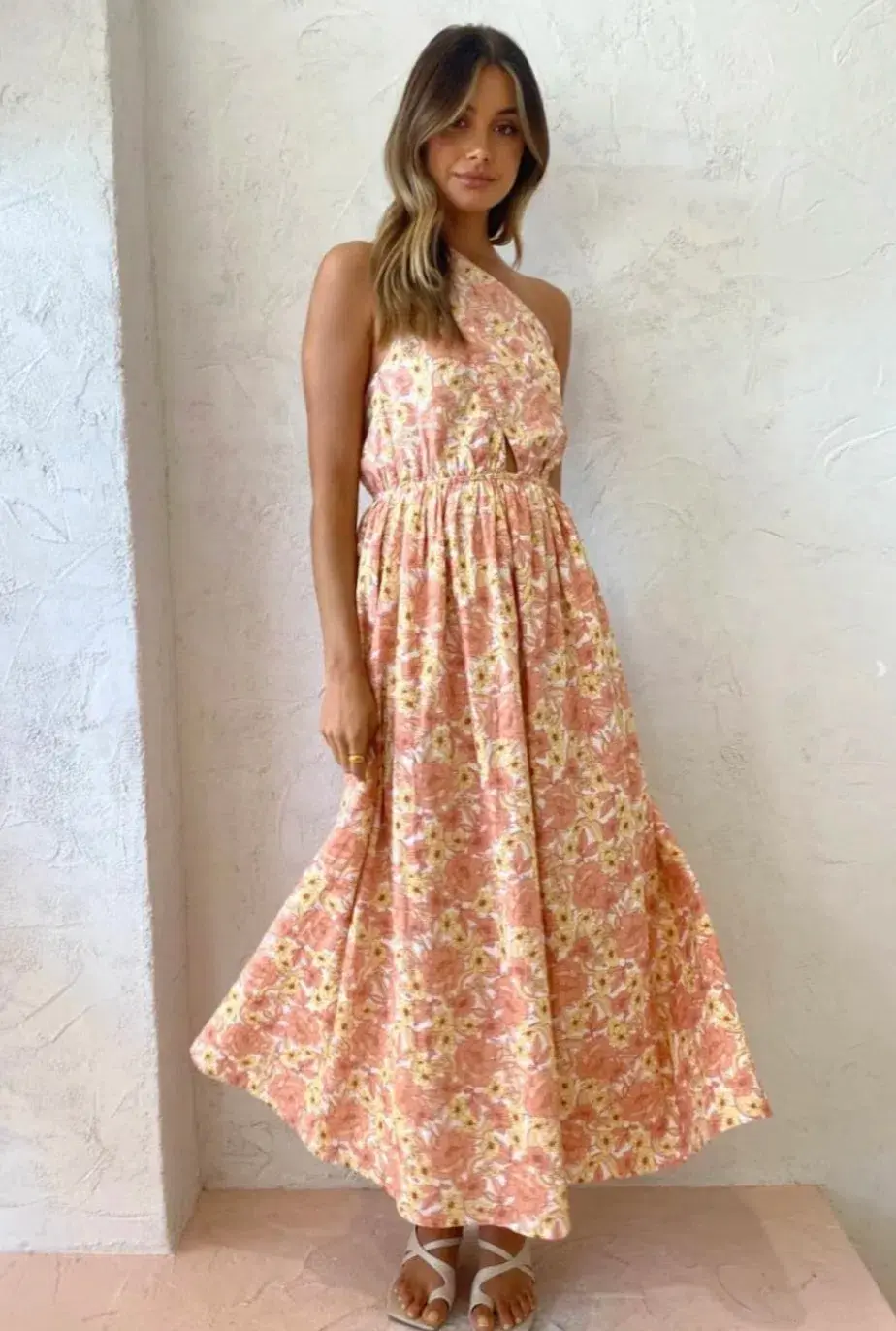 By Nicola Calypso Maxi Dress Floral Size 10 - Image 2