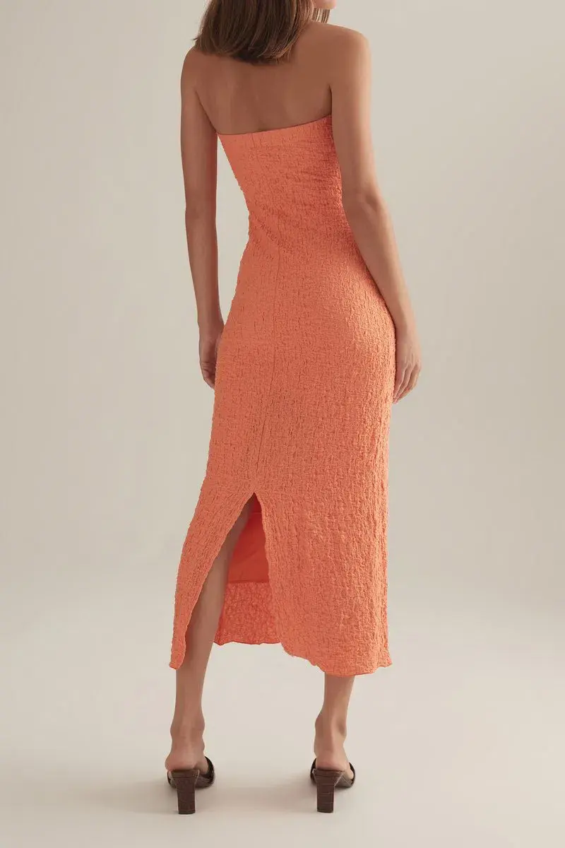 Ownley Petra Dress in Aperol Spritz Size 12 / L - Image 2