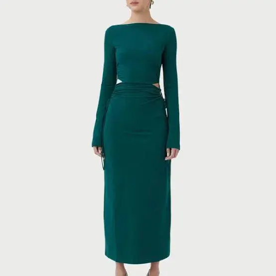 Camilla And Marc  Alexandre Dress Emerald Green Size 8 for rent on The Volte - main image