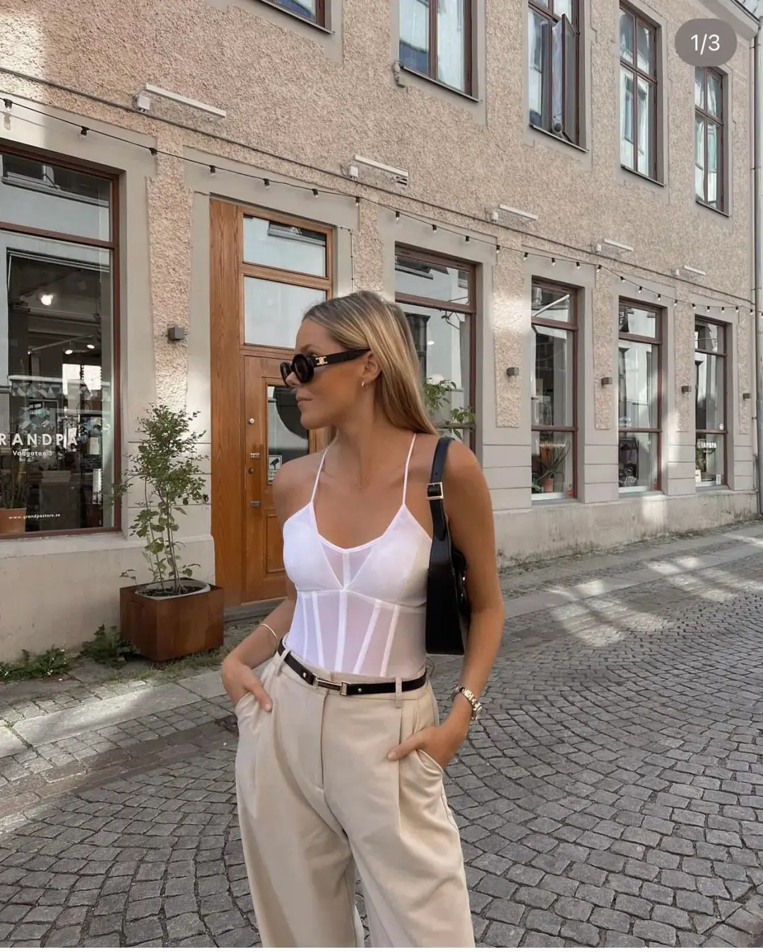 Viktoria and Woods Sigma Bustier White Size 1/Au 8  for rent on The Volte - main image