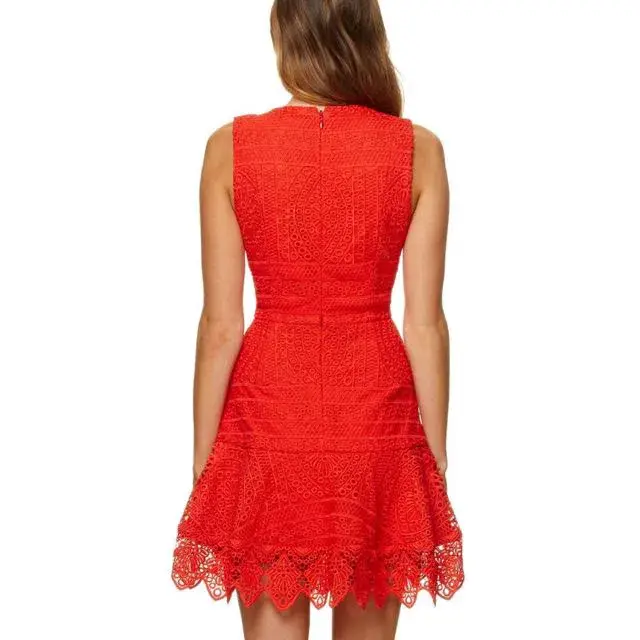 Kookai Francesca Mini Dress Red Size 36 / Au 8 for rent on The Volte - main image