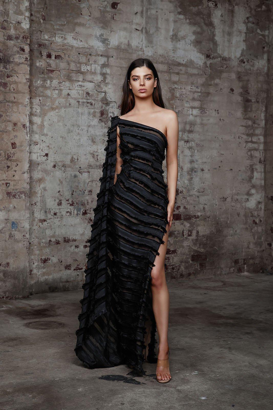 Lexi Bowery Dress in Black Size 6 - Image 1