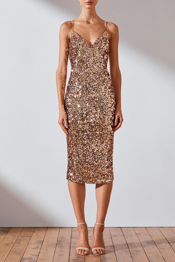 SHONA JOY FAYE COCKTAIL MIDI DRESS sz 10 - Image 2