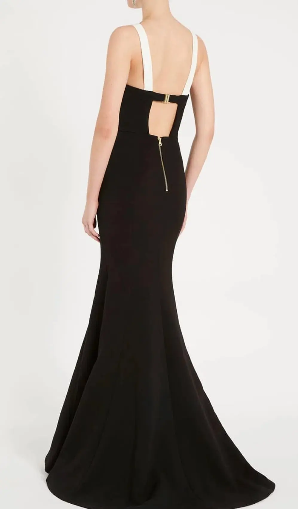 Rebecca Vallance Hepburn Full Length Gown Black Size 12 for rent on The Volte - main image