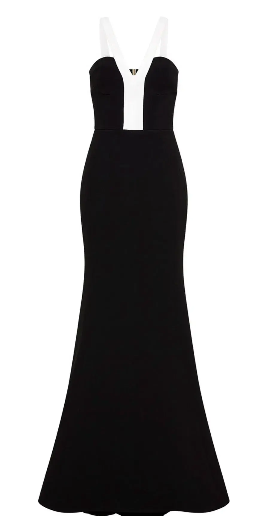 Rebecca Vallance Hepburn Full Length Gown Black Size 12 for rent on The Volte - main image