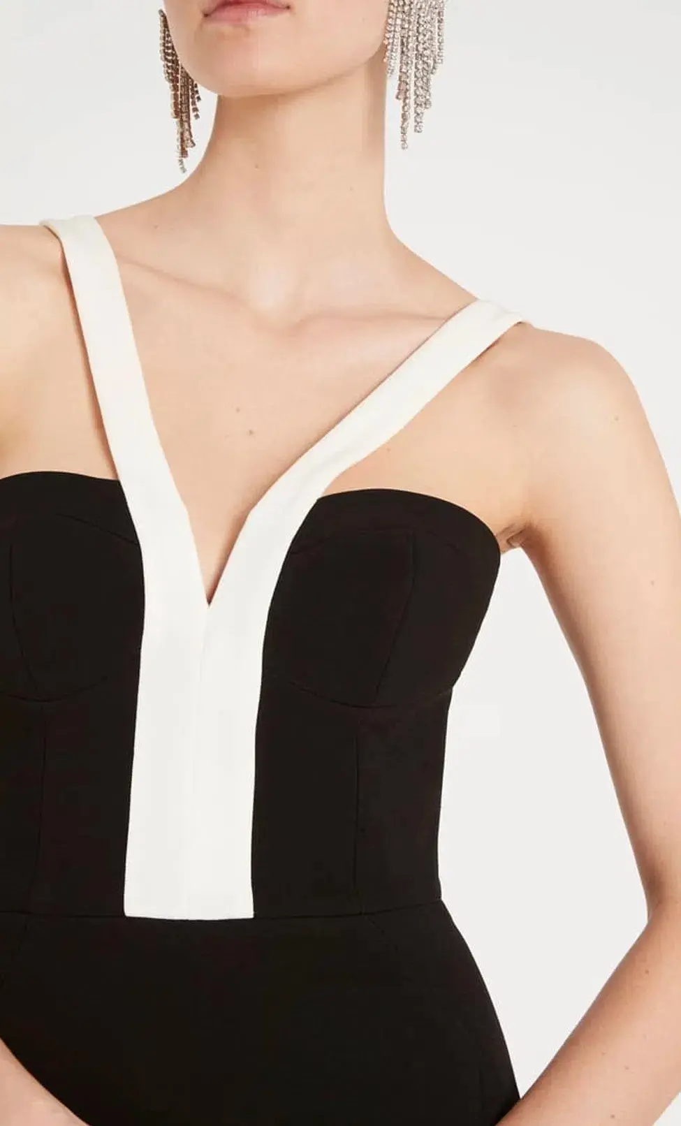 Rebecca Vallance Hepburn Full Length Gown Black Size 12 for rent on The Volte - main image