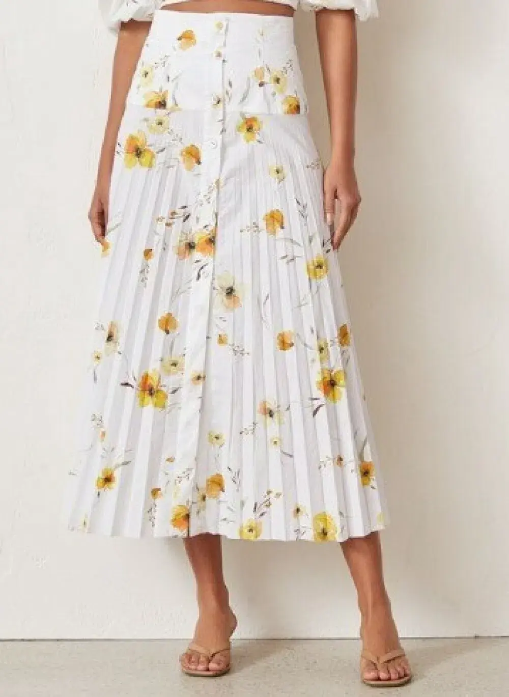 Bec & Bridge Collette Pleated Skirt Size 6 - Image 2